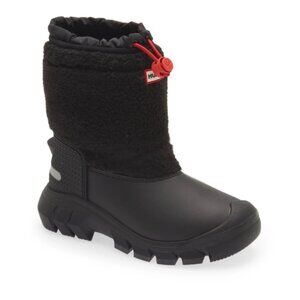 Hunter Kids' Wanderer Sherpa Snow Boots
